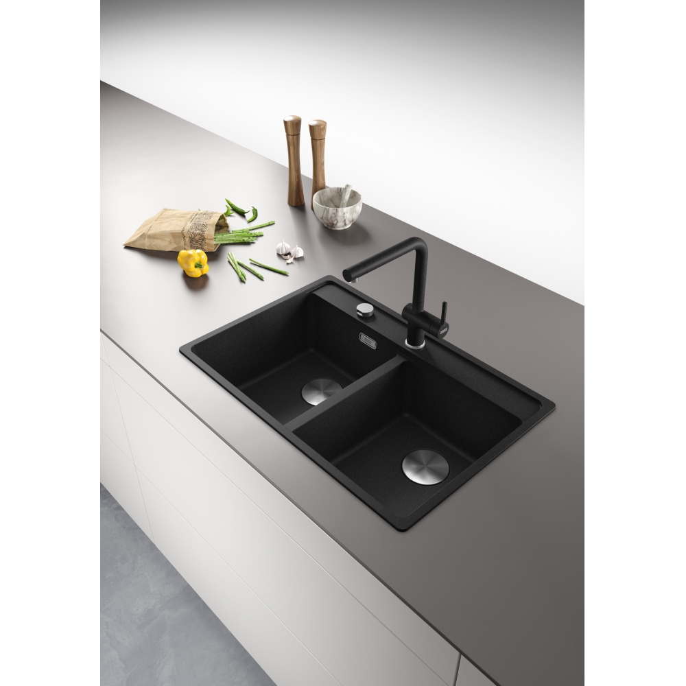Chiuveta Fragranite MRG 620-35-35 TL Nero [2]