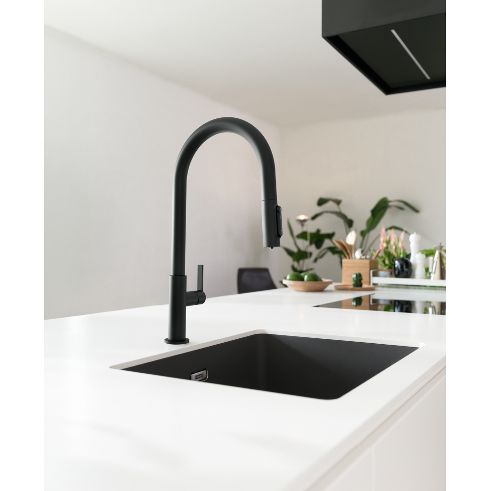 Baterie Maris Clear Water Dus Matte Black [4]