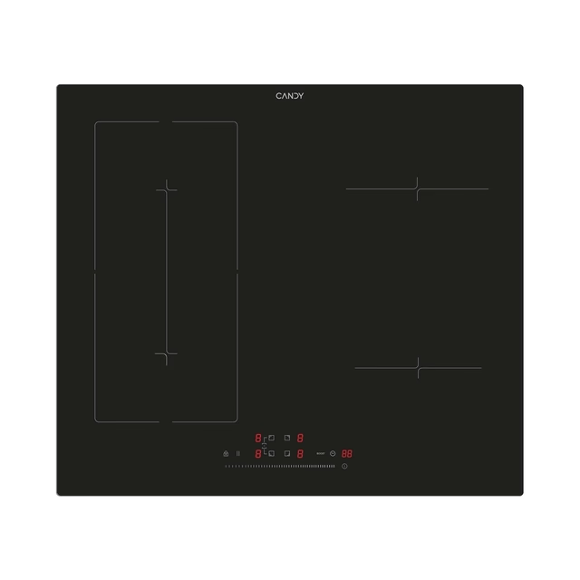 Plită incorporabilă Candy CIES64MCA, inducție, 4 zone, 59 × 52 cm, negru [2]