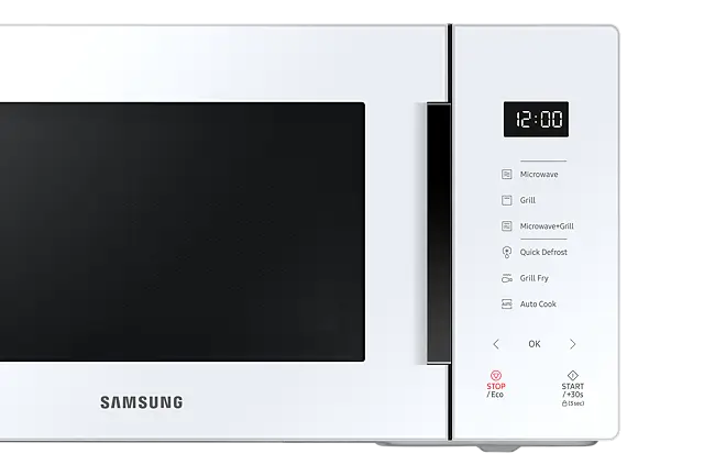 Cuptor cu microunde 23 L – Grill, 800 W, LED touch, interior ceramic, alb [2]