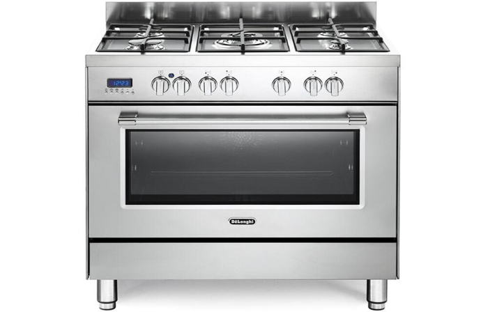 Aragaz profesional De’Longhi PRO 96 MX ED RO – 90 cm, 4/5 arzătoare (variantă mixt-gaz + electric sau inducţie, în funcţie de versiune) [2]