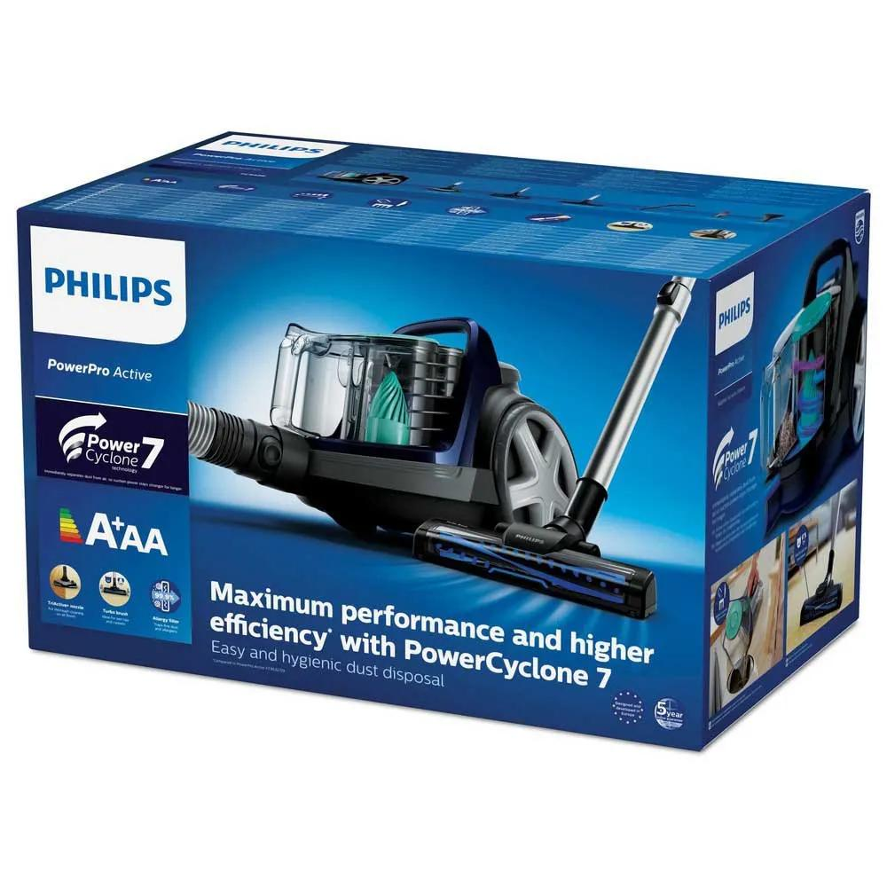 Aspirator fara sac Philips FC9556/09 PowerPro Active Seria 5000, 900W, 1.5L, PowerCyclone 7, TriActive+ [3]