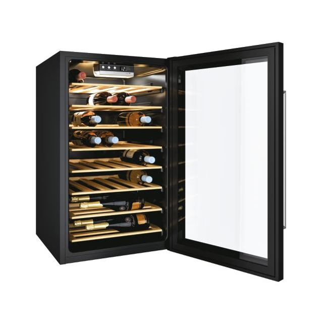 Racitor de vinuri Candy CWC 154 EEL/NF, 41 sticle, H 84.5 cm, Clasa G, Negru [2]