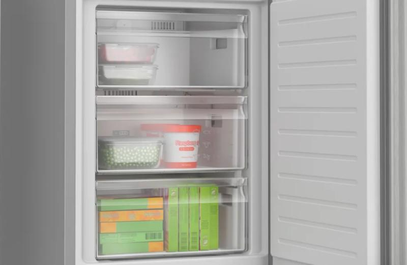 Combina frigorifica Bosch KGN392LAG, 203 cm, 363 L, NoFrost, VitaFresh XXL, MultiAirflow, clasa A, inox [2]