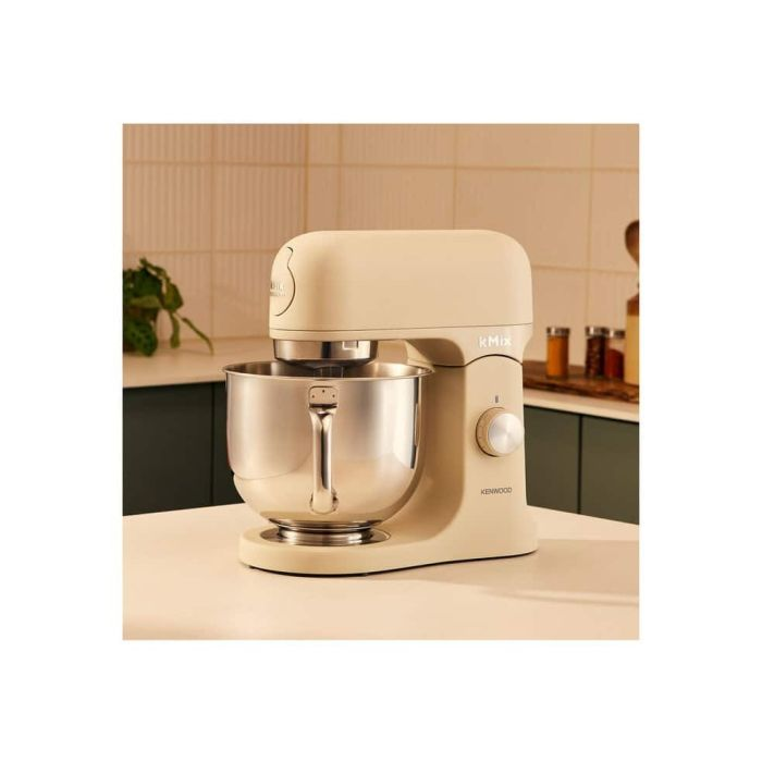 Robot de bucătărie Kenwood kMix KMX751ACR, 1000 W, bol inox 5 L, 6 trepte viteză + funcţie Turbo, culoare Crem [2]