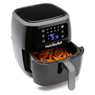 Nutribullet XXL Digital Air Fryer NBA071B – Friteuză cu aer 7 L, 1800 W [1]