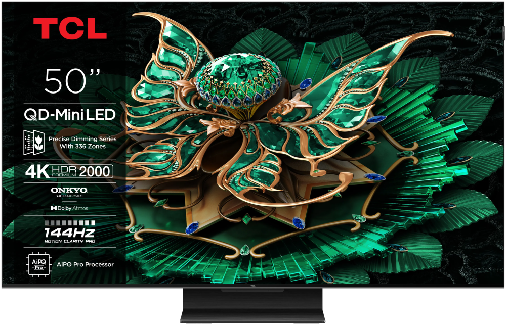 Televizor 50” Mini LED QLED 4K – 144Hz, Google TV, Dolby Vision, HDR10+ [2]