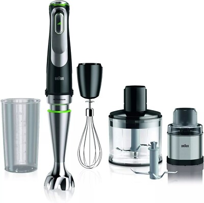 Braun MultiQuick 9 MQ9138XI – blender vertical 1200 W, accesorii multiple [2]