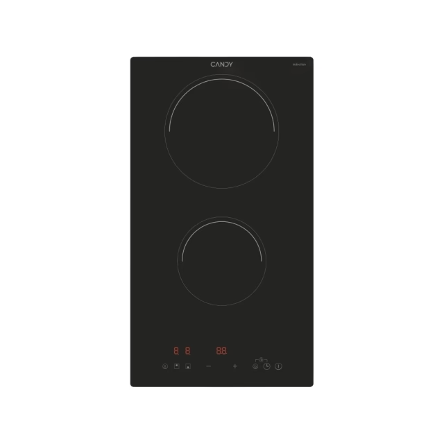Plita incorporabila Candy CID 30/1, Inductie, 2 zone de gatit, 28.8 cm, Negru [2]