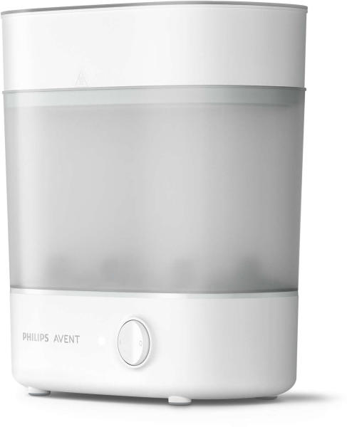 Sterilizator electric cu abur pentru biberoane, 6 biberoane, ciclu 10 minute, alb [3]