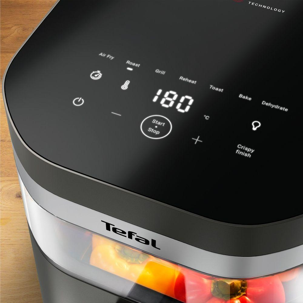 Friteuza cu aer cald 7.5L, 2020W, 8 programe, Air Fry, grill, display digital, negru [2]