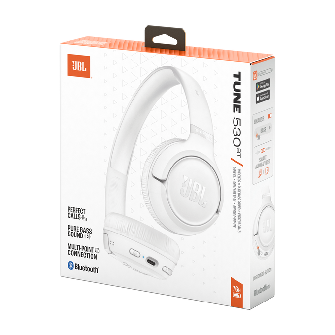 Căști on-ear wireless JBL Tune 530BT White [2]