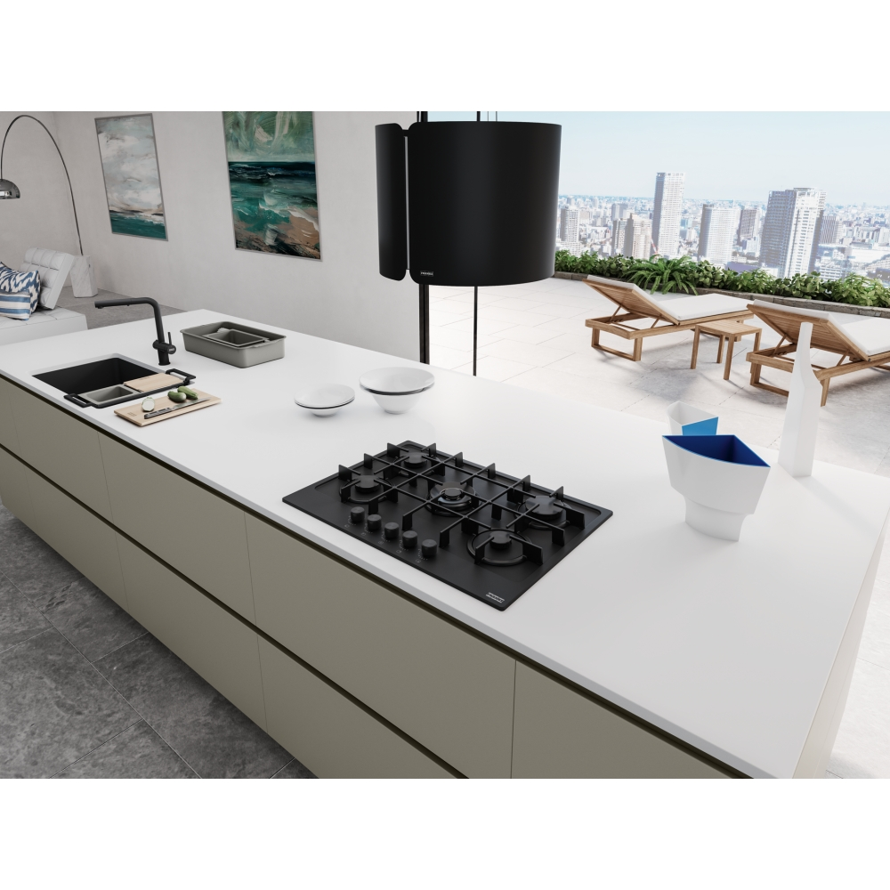 Plita Gaz FHMA 755 4G DC MB C Matte Black [2]