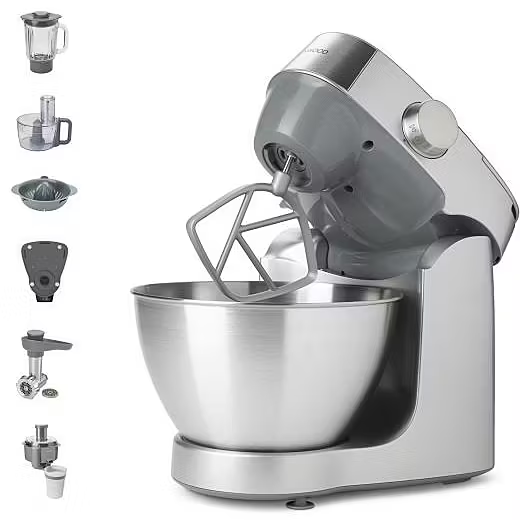Robot de bucătărie Kenwood Prospero+ KHC29.R0SI, 1000 W, vas inox 4.3 L, blender 1.2 L, 6 viteze + funcţie Pulse [2]