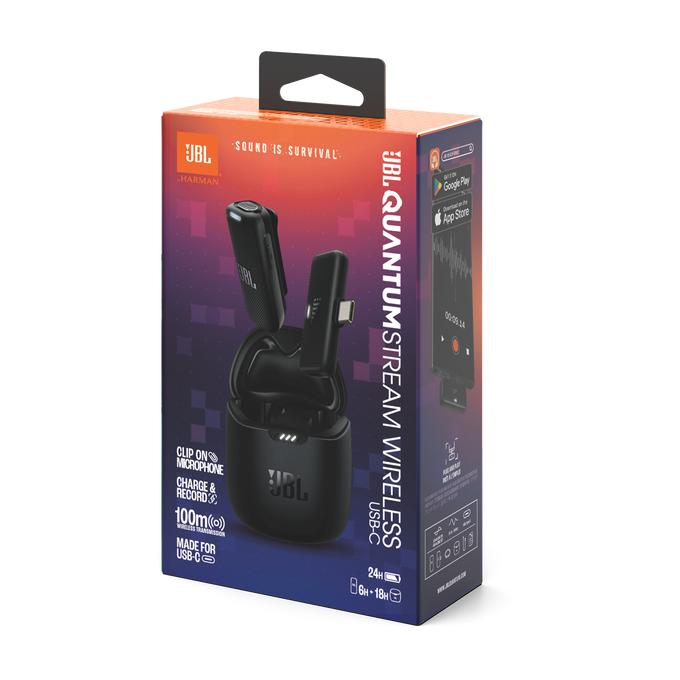 Microfon Wireless JBL Quantum Stream Wireless USB-C, 2.4GHz Low Latency, Noise Cancelling, 24 Ore Autonomie, Negru [3]