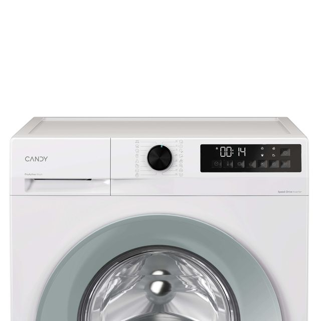 Mașină de spălat rufe Candy 8 kg – 1400 rpm, 16 programe, Inverter BPM, afișaj LED, alb [2]