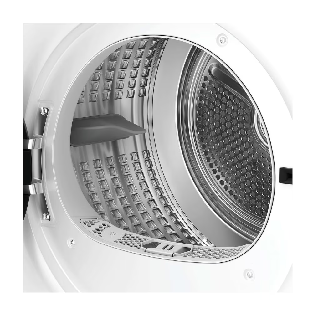 Uscător rufe 8 kg – pompă de căldură, senzori umiditate, programe rapide, alb [2]