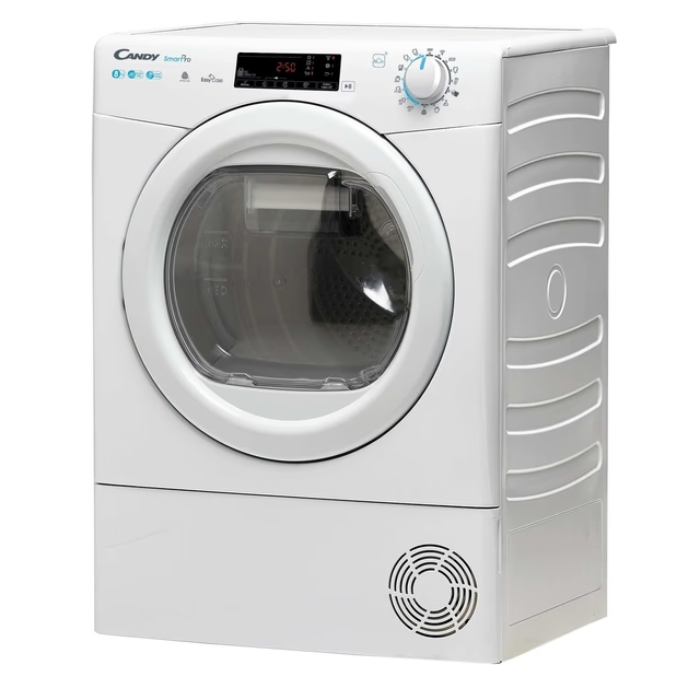 Uscator de rufe cu pompa de caldura, Candy, CSOE H8A2TE-S, Clasa energetica A++, Capacitate 8 kg, 14 programe, Alb [3]