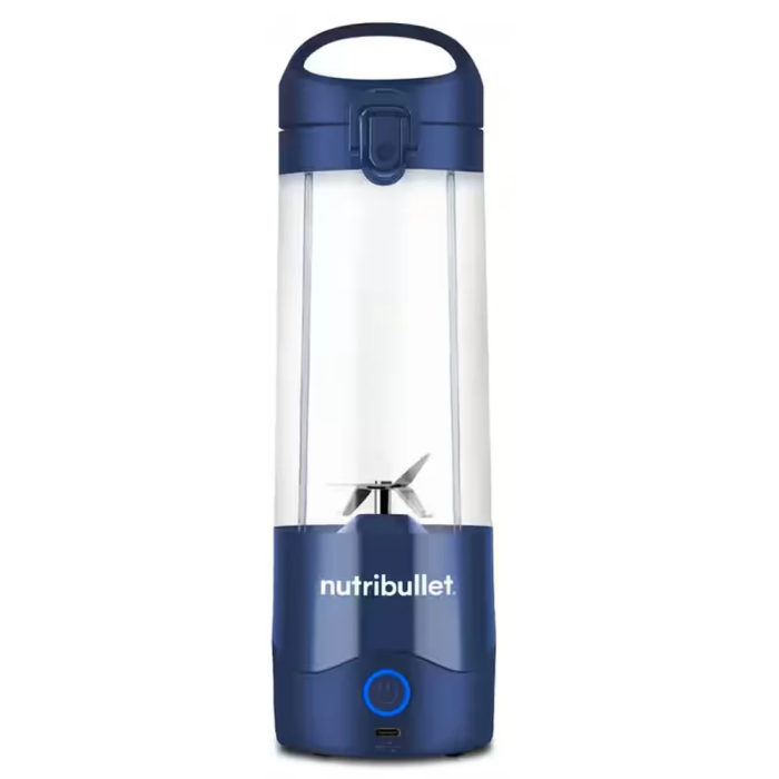 Nutribullet NBP003NBL – Blender portabil 475 ml, USB-C, albastru închis [2]