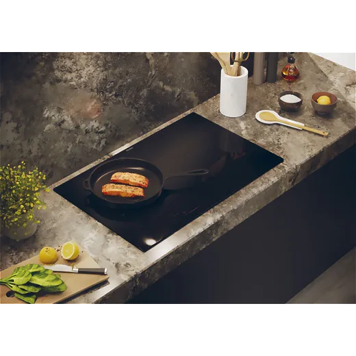 Plită cu inducție Haier 80 cm – 4 zone, Flex Zone, control touch slider, Wi-Fi hOn, Booster, negru [3]