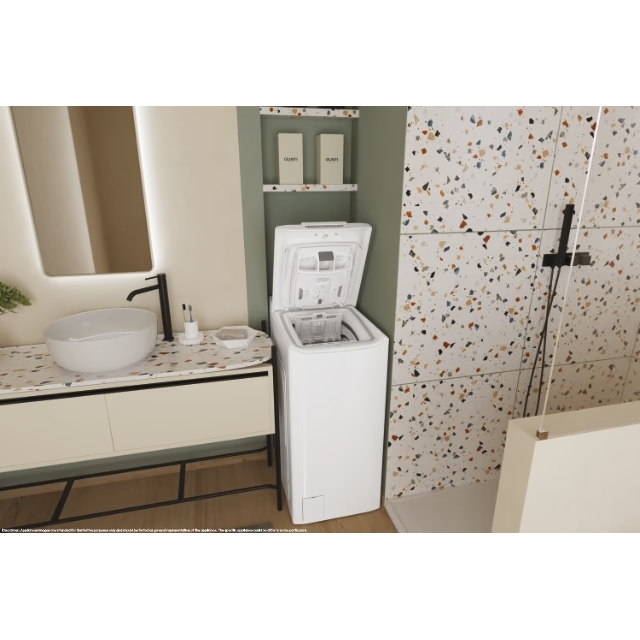 Masina de spalat rufe cu incarcare verticala Candy TCA273D2-S, 7 kg, 1200 RPM, Clasa D, display 3D,Wifi, Alb [3]