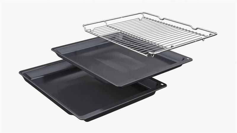 Cuptor incorporabil Bosch HBG7341B1, 60 cm, 71 L, TFT touch, Air Fry, Home Connect, EcoClean, negru [4]