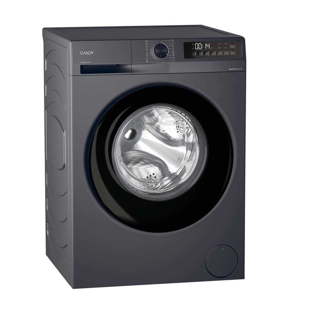 Mașină de spălat rufe Candy 8 kg – 1400 rpm, motor Inverter, 16 programe, afișaj LED, grafit [2]