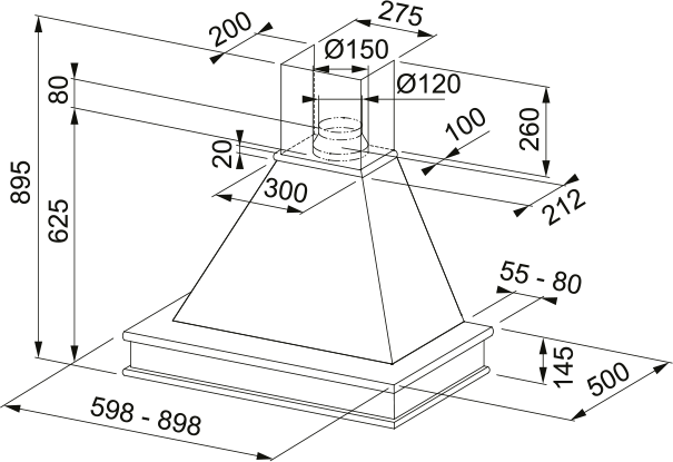 Hota Decorativa FCL 60 NF [2]