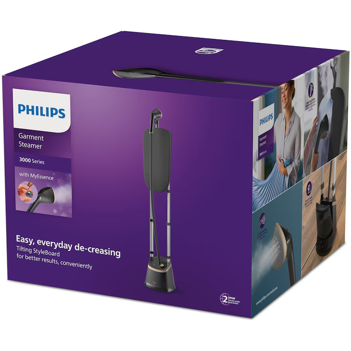 Aparat de călcat vertical Philips STE3170/80 Seria 3000, 2000 W, 2 L, StyleBoard, abur continuu [3]