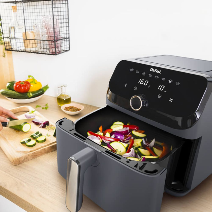 Aparat de gătit multifuncțional Tefal Easy Fry & Steam EY855BE0, 1700W, 6.5L, 3 în 1 (Air Fry + Abur + Combinație) [2]