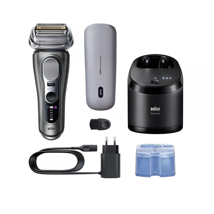 Braun Series 9 PRO+ 9675cc – Aparat de bărbierit electric (cu stație SmartCare & PowerCase) [3]