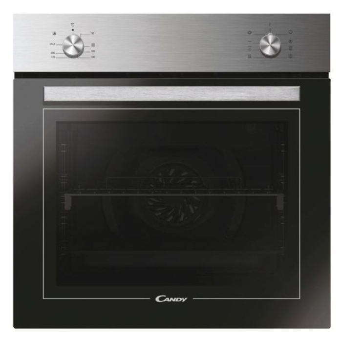 Candy PCT20CXCH64CCB — Set încorporabil format din cuptor electric 70 L + plită vitroceramică 4 zone, finisaj inox/negru. [1]