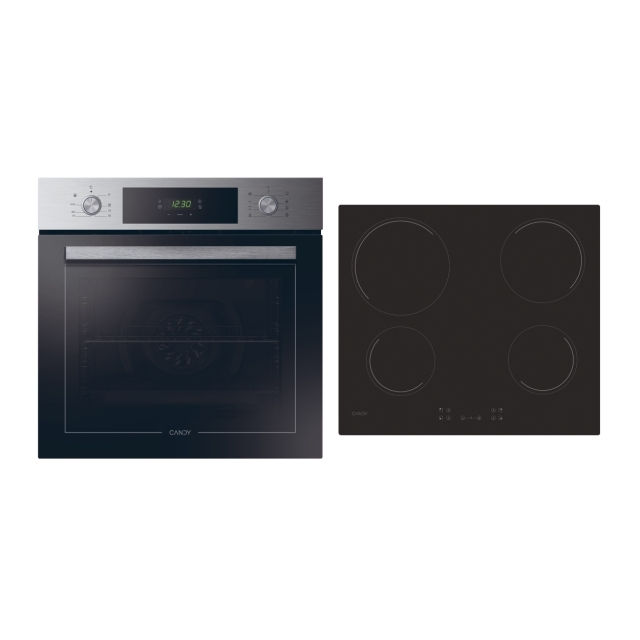 Candy PCT25CXCH64CCB – Set încorporabil format din cuptor electric şi plită vitroceramică [1]