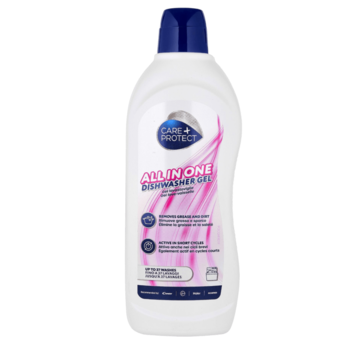 Care + Protect CPP750DW – Gel universal „All-in-One” pentru maşini de spălat vase (750 ml) [1]
