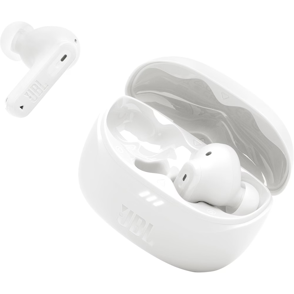 Casti audio in-ear JBL Tune Beam 2, True Wireless, Adaptive Noise Cancelling, Bluetooth 5.3, Multi-Point, 48h autonomie, alb [2]