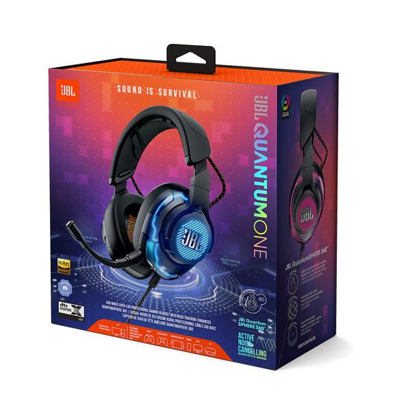 Căști gaming premium cu Head Tracking, QuantumSPHERE 360, Active Noise Cancelling, Hi-Res Audio, RGB, negru [2]