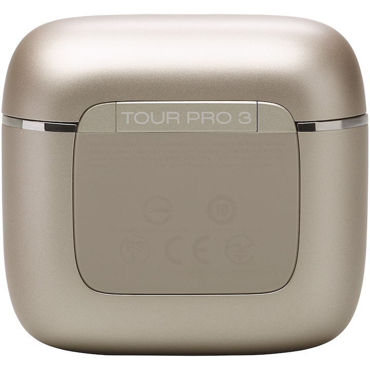 Casti in-ear JBL Tour Pro 3, True Wireless, Bluetooth, ANC, Smart Case, Spatial 360, 44h autonomie, Latte [2]
