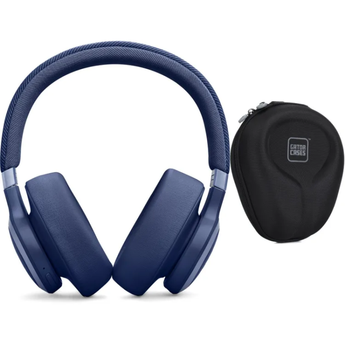 Căști wireless over-ear JBL Live 770NC Blue [2]