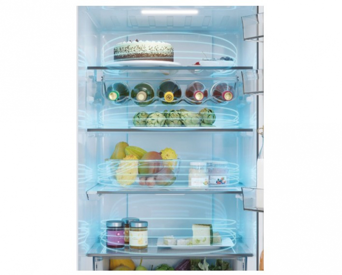 Combina frigorifica independenta  Haier HTW5620DNMG No Frost 205 cm Inox [6]