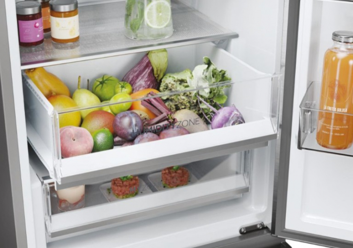 Combina frigorifica independenta  Haier HTW5620DNMG No Frost 205 cm Inox [4]