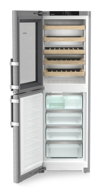 Combina Independenta SWNstd 529i Peak  cu compartiment congelator NoFrost și compartiment de temperare a vinului [1]