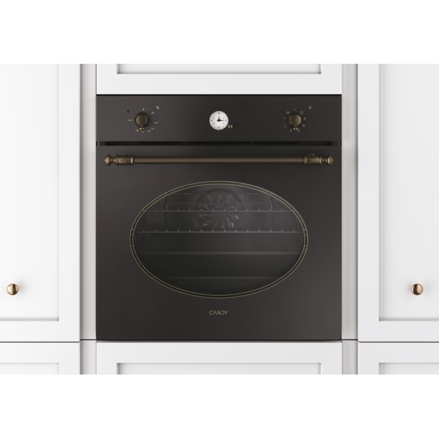Cuptor incorporabil Candy FCR 824 GH, rustic, Electric, 68 l, Grill, Clasa A, Antracit [2]