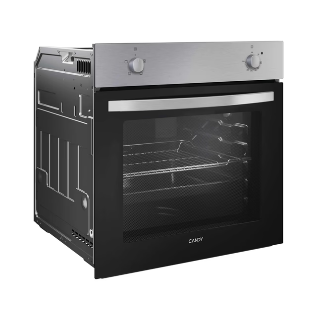 Cuptor incorporabil Candy FIDCP X200, Electric, clasa A, 70 litri, 3 functii, grill, autocuratare Aquactiva, argintiu [3]