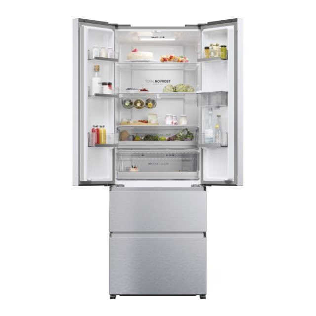 French Door, E, 477l, TNF, Dispenser apa, Display, My zone, 200/70 cm, Gentle Silver [2]