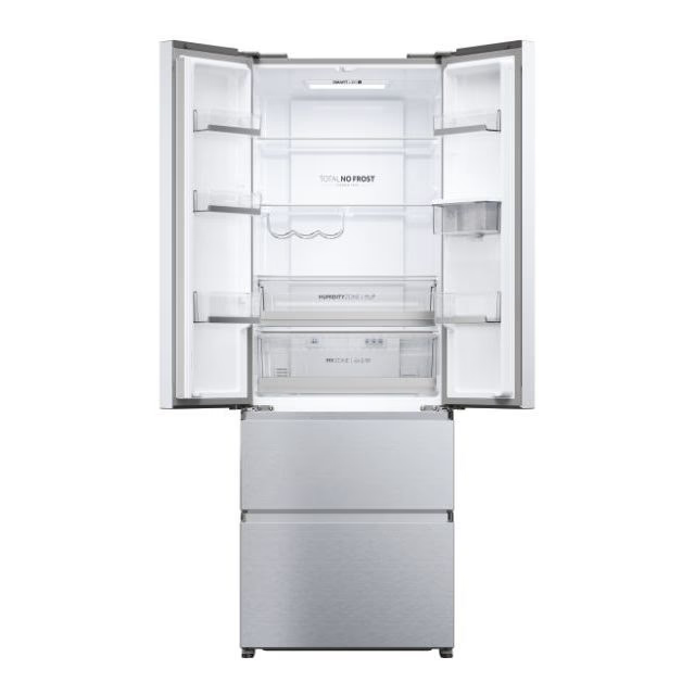 French Door, E, 477l, TNF, Dispenser apa, Display, My zone, 200/70 cm, Gentle Silver [3]