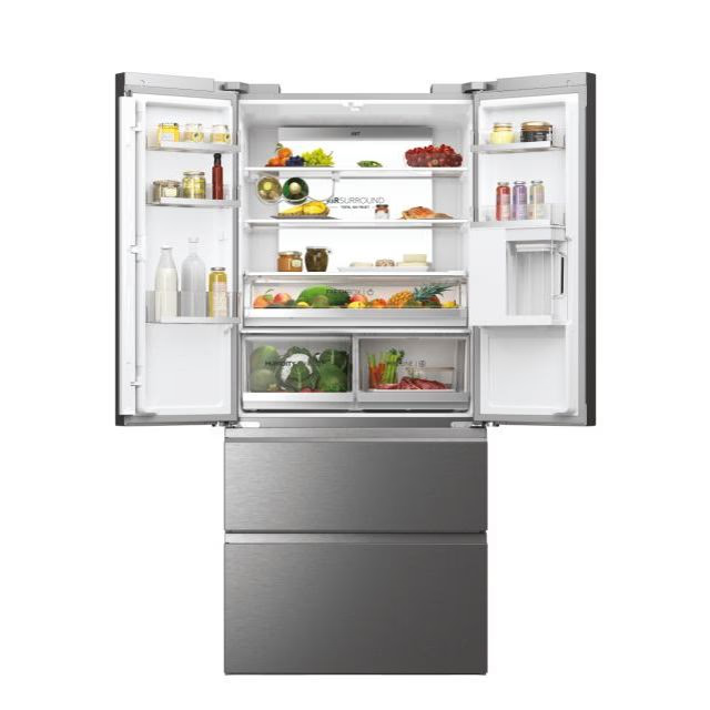 French Door, E, 537l, Wifi, TNF, Dispenser apa, Display, My zone, 190/83 cm, Platinum Inox [3]