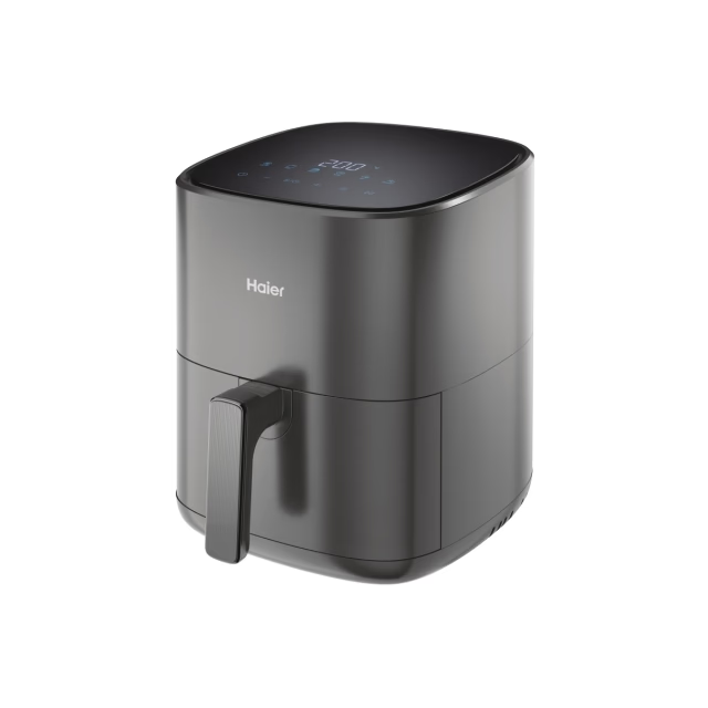 Haier HAF5P 011 – Air Fryer / friteuză cu aer cald, 5 L, 1500 W, control touch, gri/negru [2]