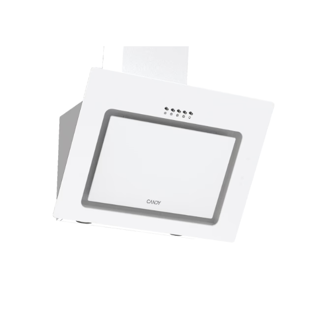 Hota decorativa Candy CVMAD60/1B/1, 400 m3, Sticla alba, 60cm [3]