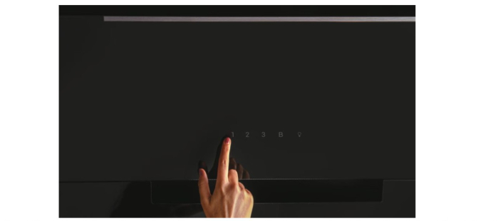 Hota incorporabila decorativa Haier HADG9DCS56B, motor 170w, 3 Viteze + Booster, Putere de absorbtie 852 mc/h, TouchControl, Iluminare LED, Clasa A++, 90 cm, Sticla neagra [3]