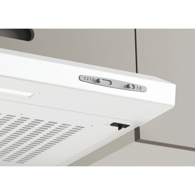 Hota traditionala Candy CFT610/4W, 209 mc/h, 3 trepte de putere, 1 motor, Clasa C, Alb [2]